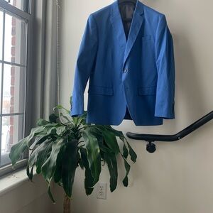 Slim fit Royal Blue Blazer